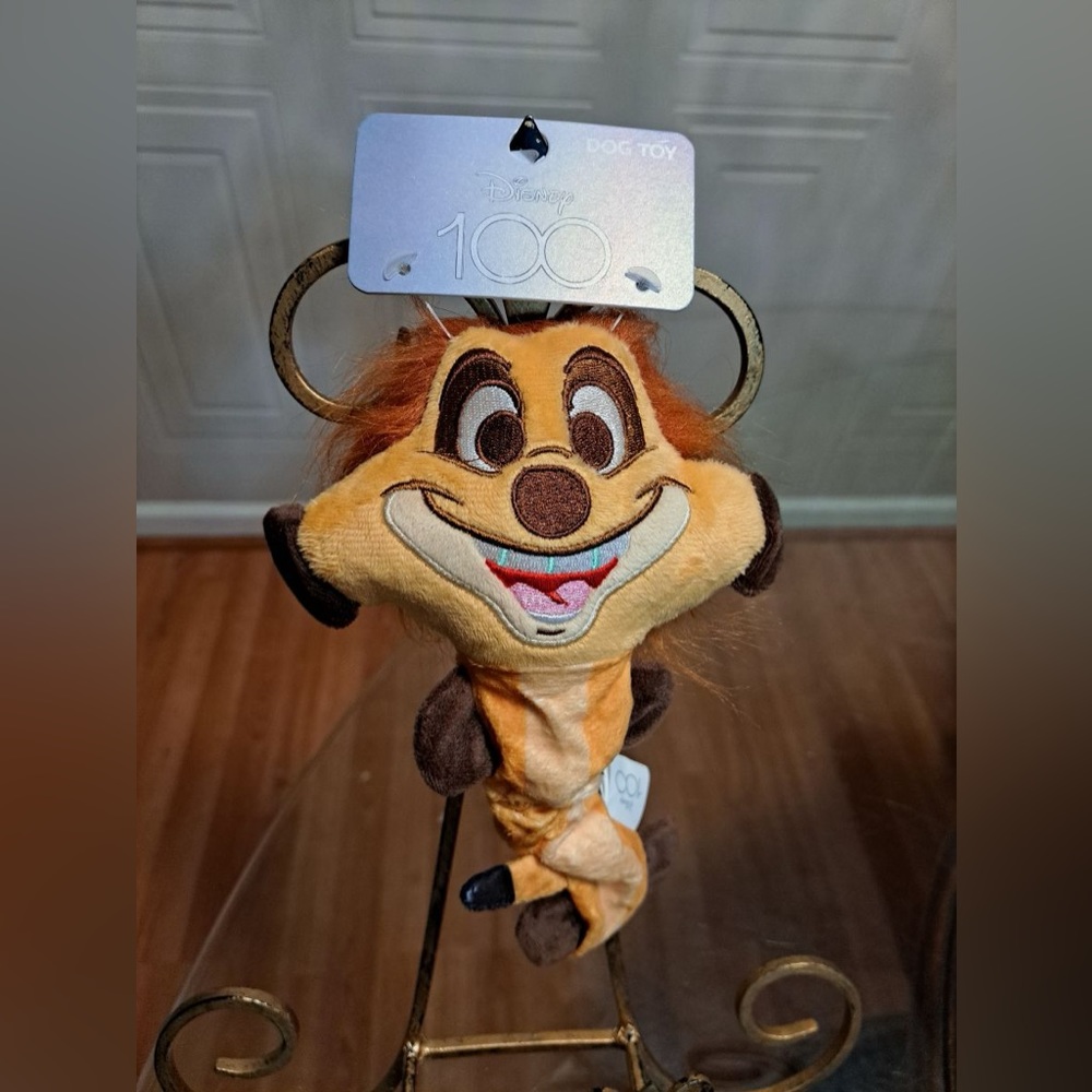 Fetch Brand New Timón 9” and Squeaker Halloween Dog Toy.